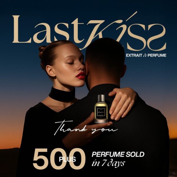 LastKiss Crazier - Fresh & Woody Perfume - Image 3